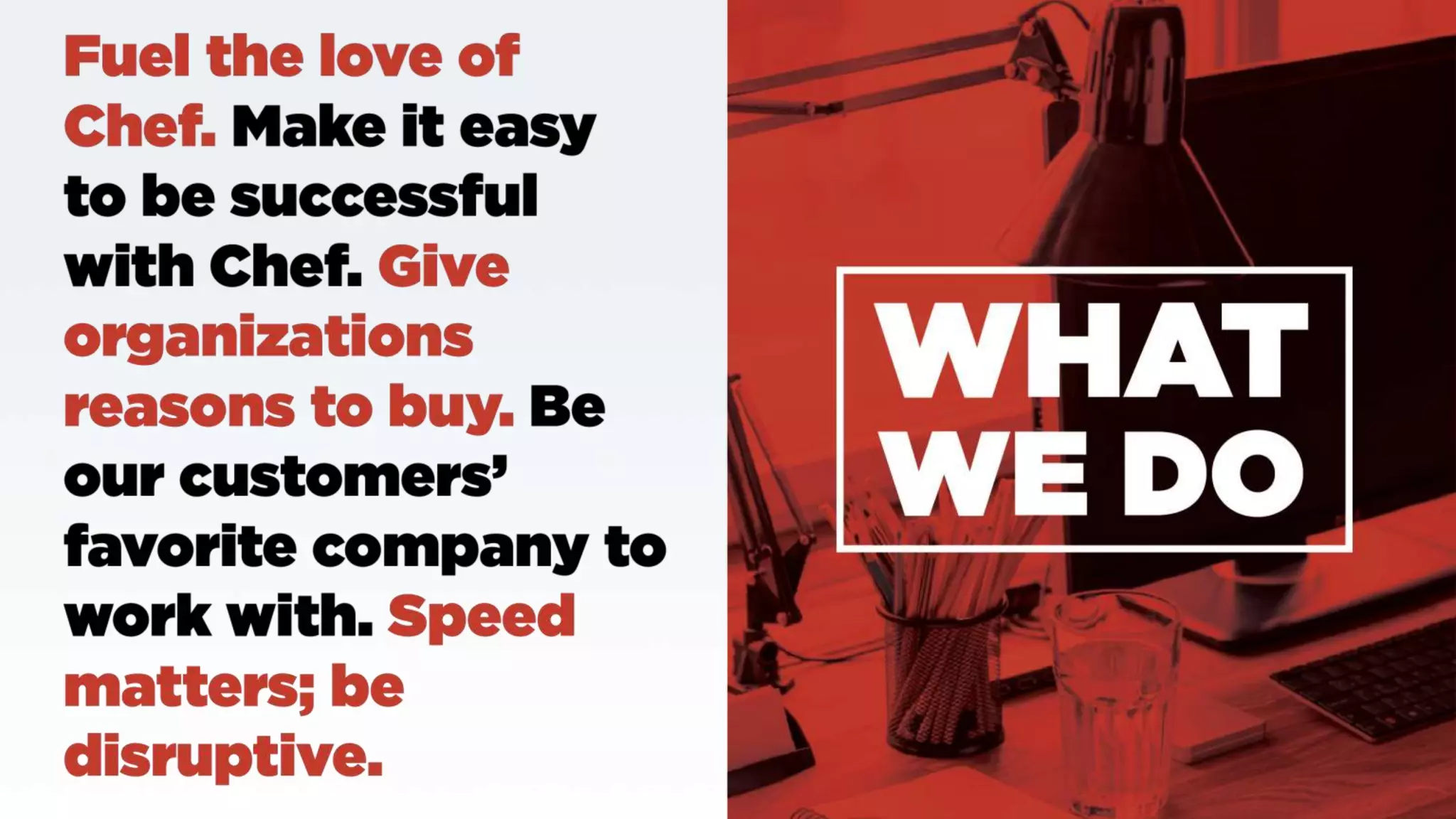 Chef Recipe for Success