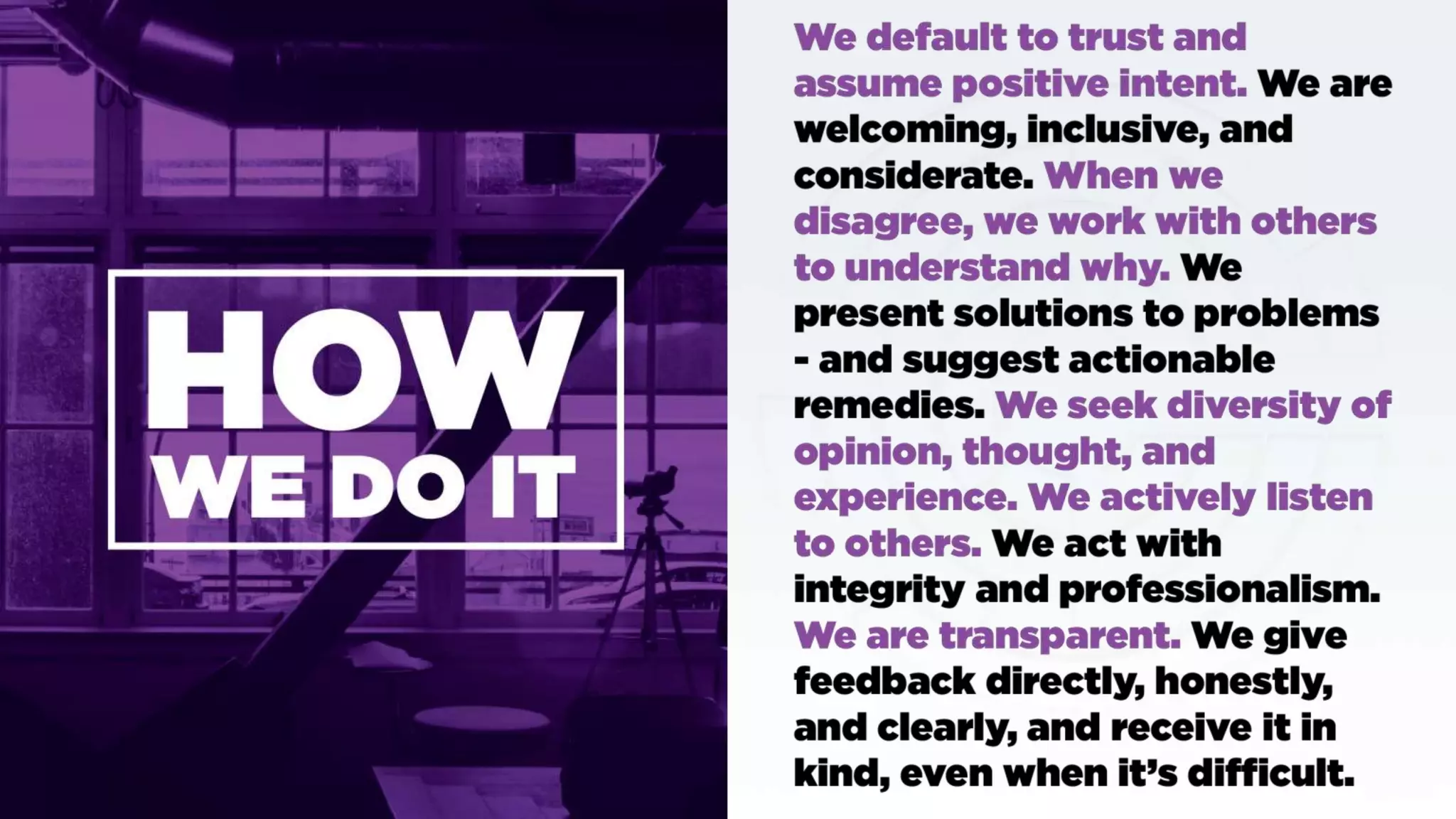 Chef Recipe for Success