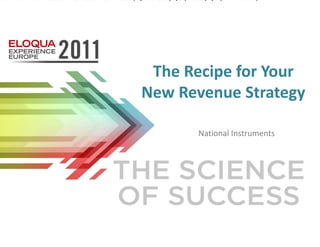 Cambiato con la Cambiato con la Cambiato con la PDF-Editor (http://www.cadkas.com).
                VERSIONE DEMO di CAD-KAS VERSIONE DEMO di CAD-KAS PDF-Editor (http://www.cadkas.com).
                                VERSIONE DEMO di CAD-KAS PDF-Editor (http://www.cadkas.com).




                                                       The Recipe for Your 
                                                      New Revenue Strategy
                                                      New Revenue Strategy
                                                                                      
                                                                             National Instruments




                                                                          #EE11EU
 