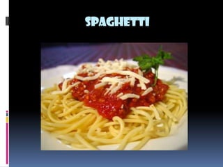 SPAGHETTI
 