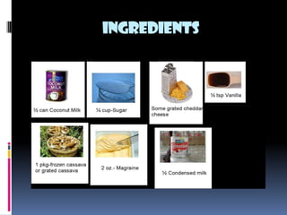 INGREDIENTS
 