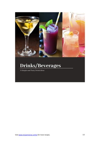 Visit www.recipemaniac.online for more recipes. 121
 
