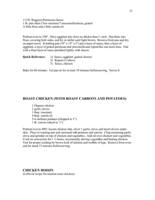 Boutelle Family Recipes