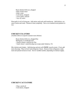 Boutelle Family Recipes