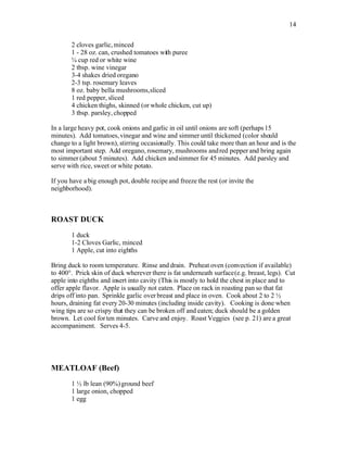 Boutelle Family Recipes