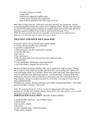 Boutelle Family Recipes