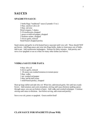 Boutelle Family Recipes