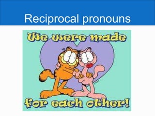 Reciprocal pronouns
 