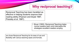 Reciprocal teaching | PPTX