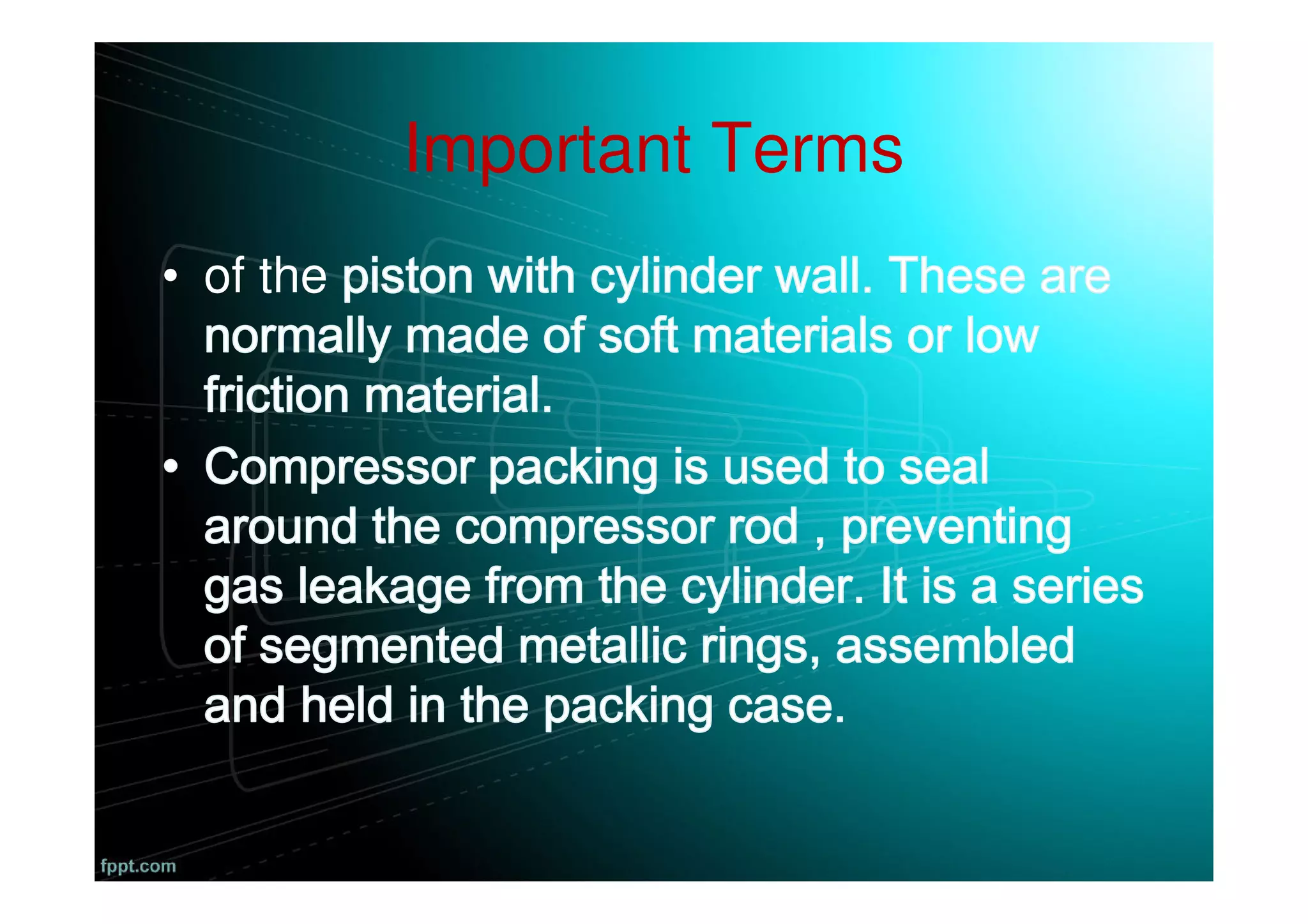 Important Terms
• of the
 