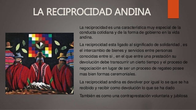 Reciprocidad enlaculturaandina 2