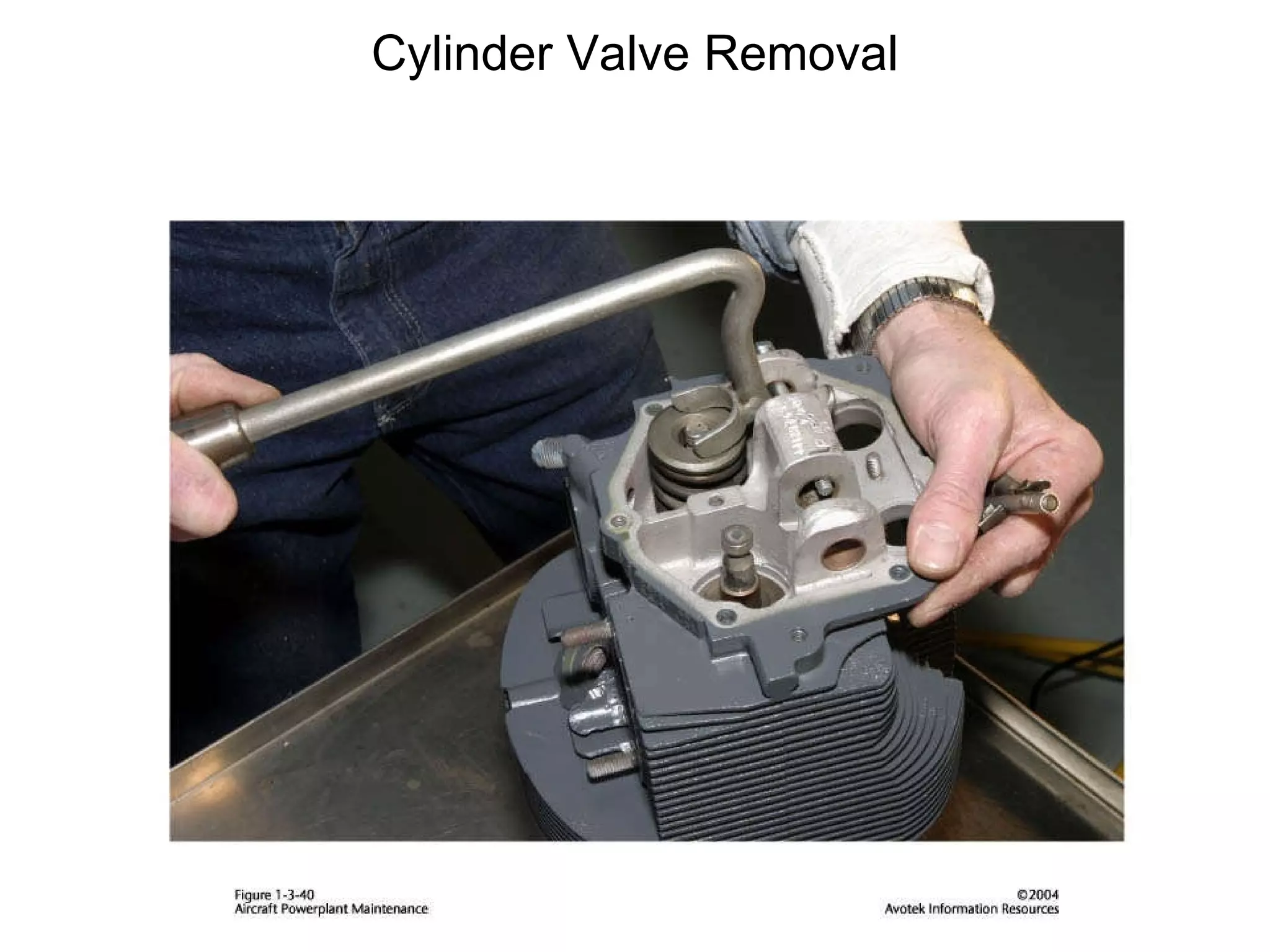 Cylinder Valve Removal 