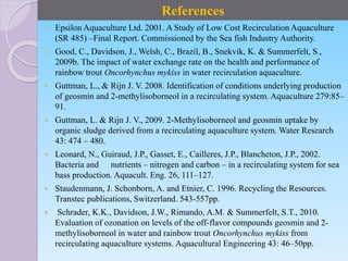 Recirculation in fish | PPTX