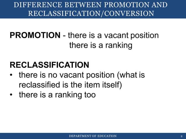 Simple Position Reclassification Sample RECLASSIFICATION-OF-POSITIONS-FROM-ROV.pptx