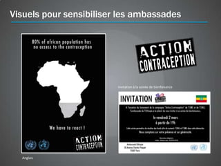 Visuels pour sensibiliser les ambassades




                         Invitation à la soirée de bienfaisance




  Anglais
 