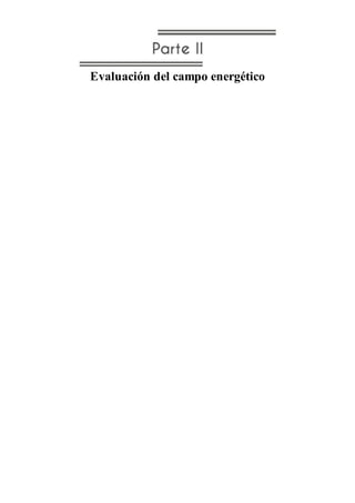 Evaluación del campo energético
 