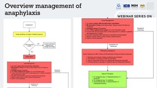 Recognition and management of anaphylaxis post vaccination | PDF