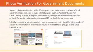 Recognizer AI Computer Vision Solution.. | PPTX