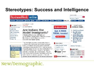 Stereotypes: Success and Intelligence 