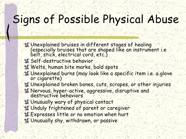 Recoginizing and Reporting Child Abuse & Neglect