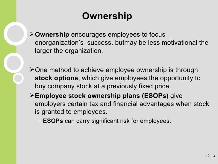Does oracle offer stock options to employees