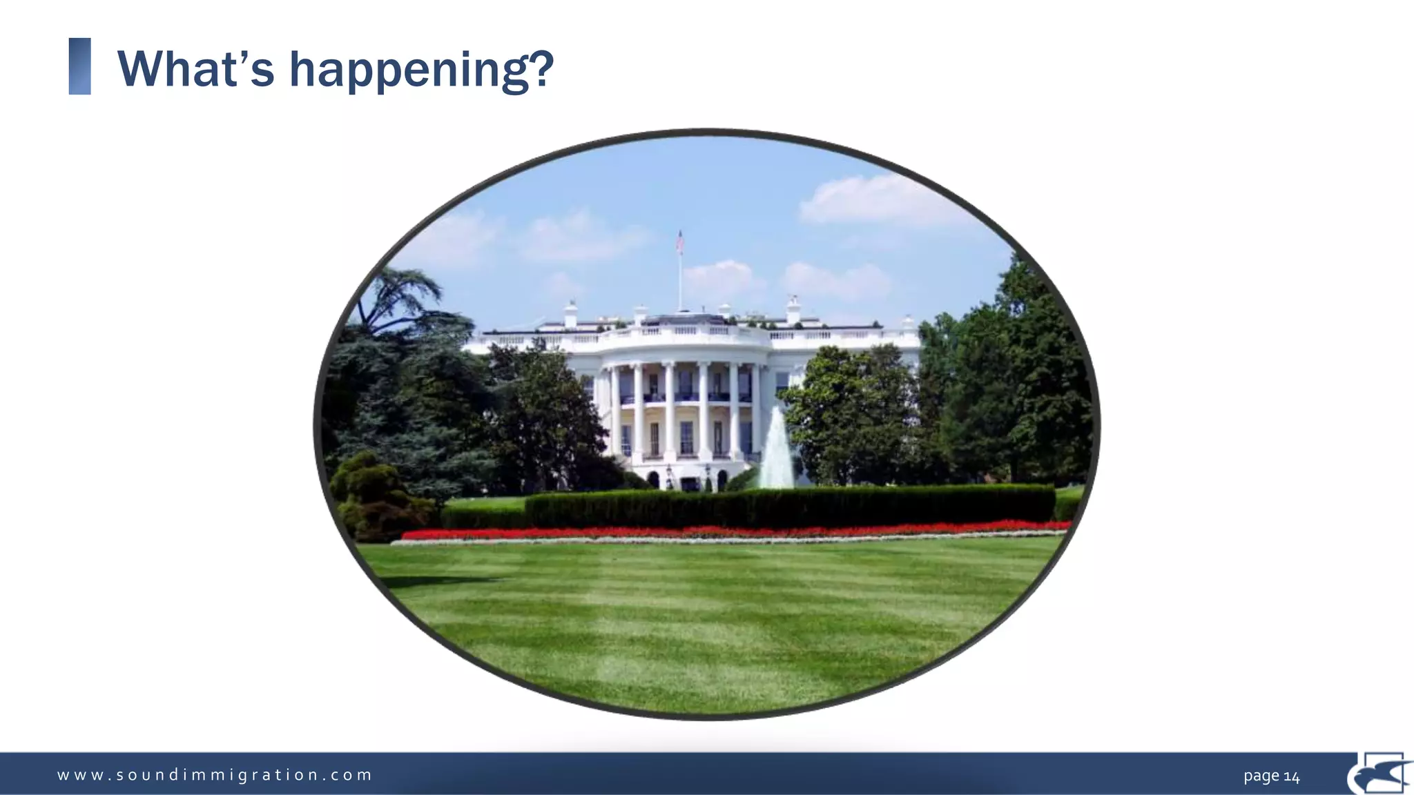 w w w . s o u n d i m m i g r a t i o n . c o m
What’s happening?
page 14
 