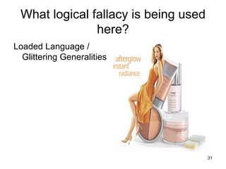 Recognizing logical fallacies and emotional appeals | PPT