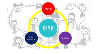 RISK
Motor
Sensory
Social-
emotional
 