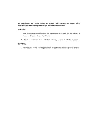 Recoleccion de datos