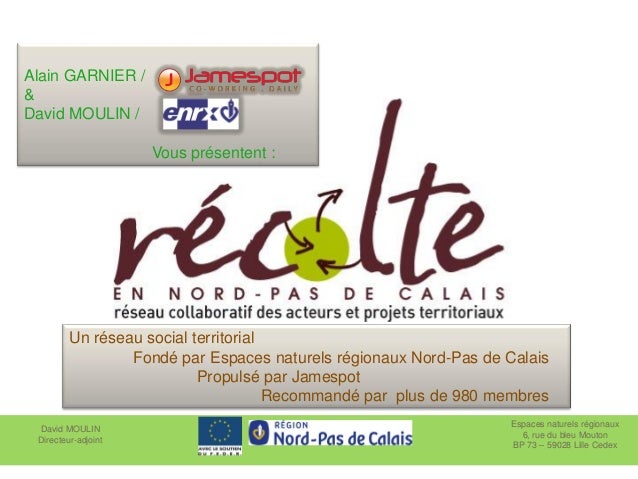Recolte En Nord Pas De Calais Un Réseau Social Territorial