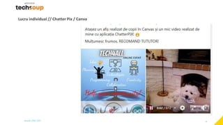 14
Lucru individual // Chatter Pix / Canva
 