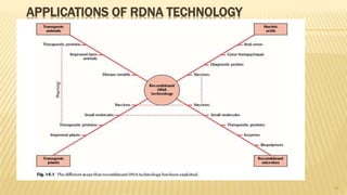 APPLICATIONS OF RDNA TECHNOLOGY
16
 