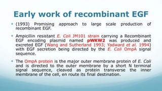 Recombinant growth factor detail explanation .pdf