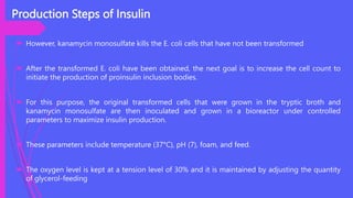 RECOMBINANT PROTEINS - INSULIN.pptx