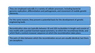 recombination.pptx 4 types of recombination | PPTX
