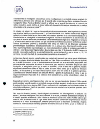 Emite CDHDF recomendación a favor de Yakiri Rubio y Clara Tapia