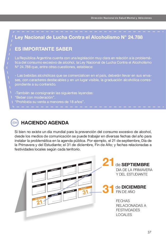 El programa del alcoholismo familiar