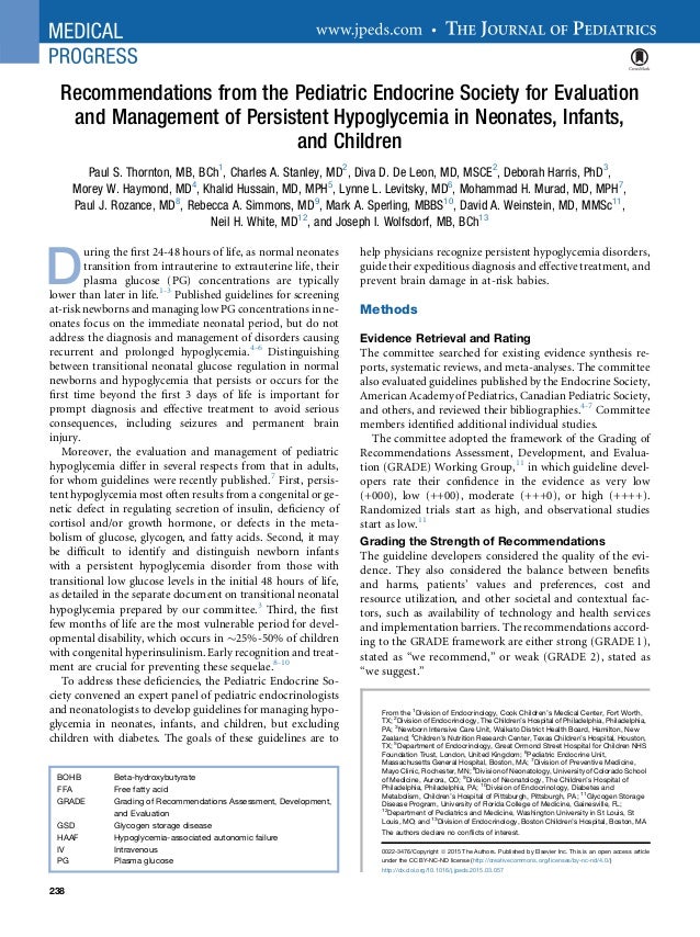 Recomendaciones de la Sociedad de Endocrinología Recomendaciones de la Sociedad de Endocrinología