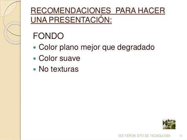 para hacer una presentación multimedia