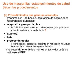 Recomendaciones sobre uso de mascarillas e higiene de manos | PDF