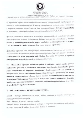 Recomendação 01-2016 pra Pires Ferreira