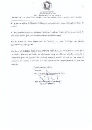 Recomendação 01-2016 pra Pires Ferreira