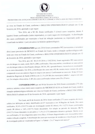 Recomendação 02-2016 para Ipu