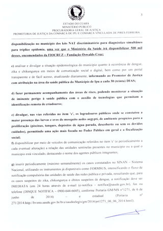 Recomendação 02-2016 para Ipu