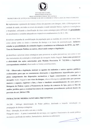 Recomendação 02-2016 para Ipu