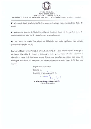 Recomendação 02-2016 para Ipu