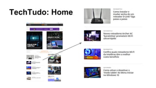 TechTudo: Home
 