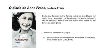 O diario de Anne Frank, de Anne Frank
 