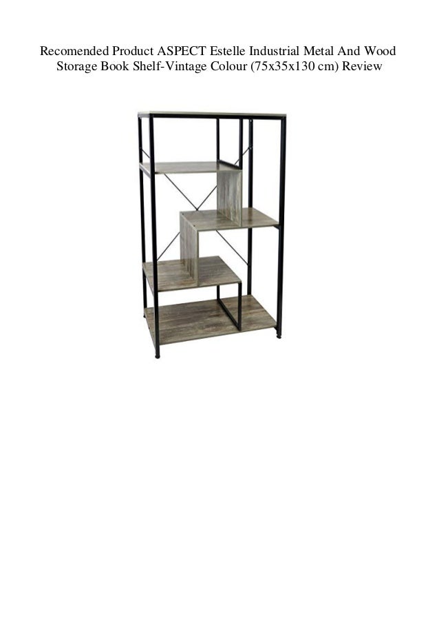 Recomended Product Aspect Estelle Industrial Metal And Wood Storage B