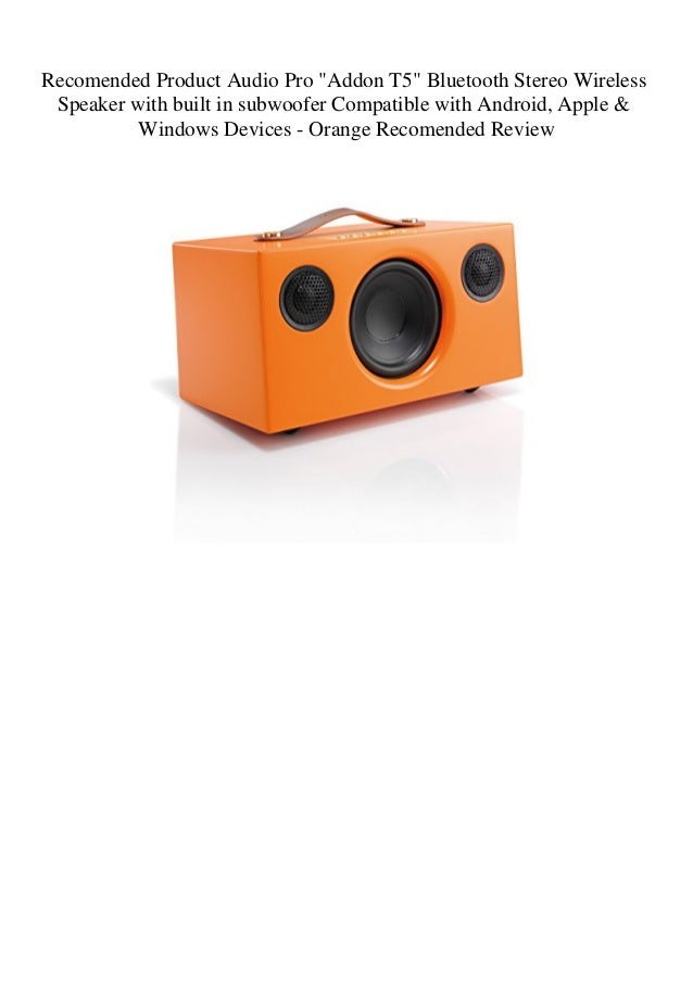 audiopro t5 review